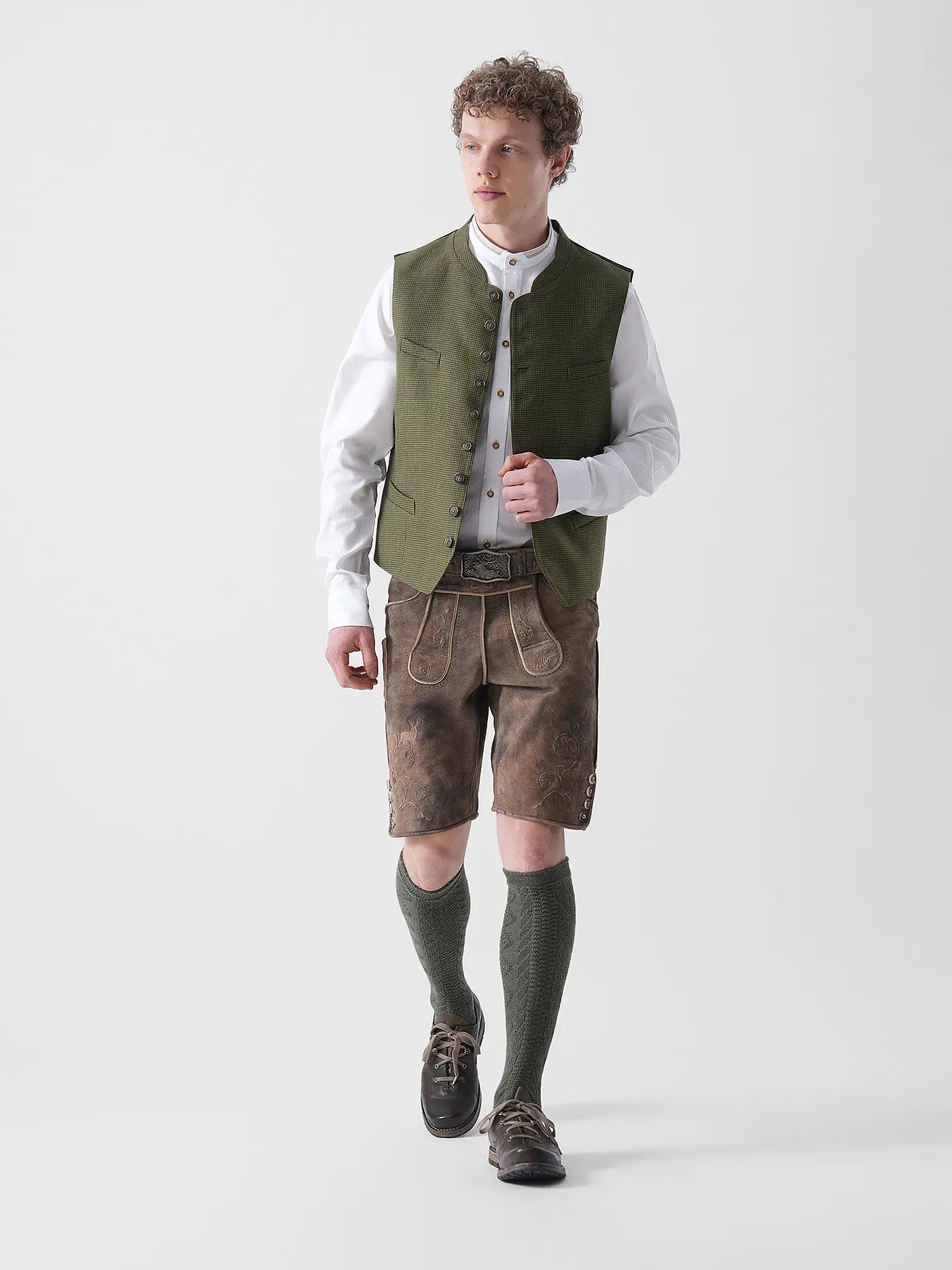 GRASEGGER | Trachtengilet VOITL 5 | olive